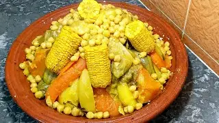 #اكسبلور طريقة كسكسو المزابي بسبعة خضاري كسكسو مغربي 💯 بأدق التفاصيل عمر الخضار تفرتت لكم
