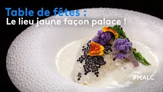 Table de fêtes : le lieu jaune façon palace
