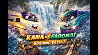 SUPER FAST TRAIN vs NEW CHALLENGER! Kana vs Farona at Roaring Falls 😱🔥