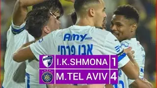 IRONI KYRYAT SHMONA 1 X 4 MACCABI TEL AVIV | MELHORES MOMENTOS - LIGAT HA'AL 25/26 - RODADA 21