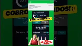 COMO COBRAR DINERO POR PAGO DE DIVIDENDOS CON CEDEARS - DOW CHEMICAL #cedears #dividendos