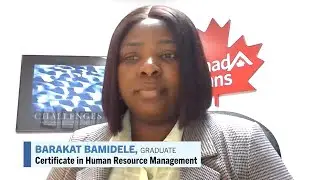 Barakat Bamidele, Graduate, Certificate in Human Resource Management