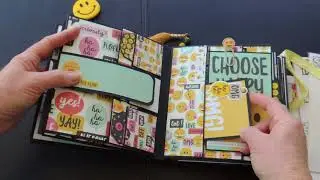 Talk Emoji To Me - Mini Album/Simple Stories 'Emoji Love' col