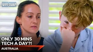 Strict Mom Bans Fortnite For Addicted Quadruplets! | S2 E5 | Wife Swap Australia