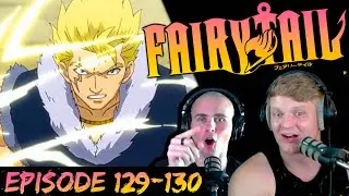 NATSU VS LAXUS REMATCH! | Fairy Tail Episode 129-130 REACTION!