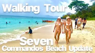 Is Seven Commandos Beach still Beautiful? Tour A 🌴 El Nido Palawan #travel #philippines #palawan