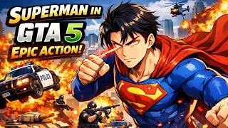 Superman vs GTA 5 Police &ndash; Epic Battle!