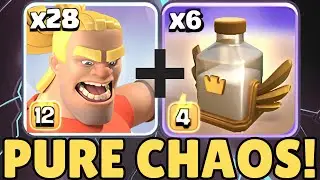 The CRAZIEST Event Army in Clash &ndash; MASS Kickers + 6 Revives!