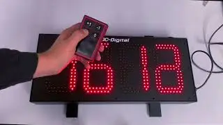 Baseball Softball Wireless Handheld Controlled Home-Run Digital Counter Large 8