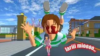 mio dikejar oleh monster yuta di sakura school simulator part 07