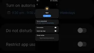 Cool customization in Samsung (modes and routines)