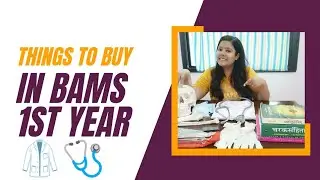 What are the essential things to buy in BAMS 1st Year? #tamv #bams #doctor#medicalstudent