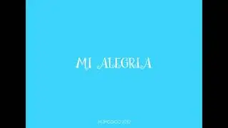 Mi Alegr&iacute;a - NoModico