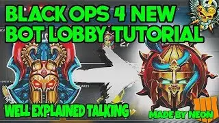 *NEW* HOW TO HOST A BOT LOBBY ON BLACK OPS 4 AFTER PATCH *WORKING* 1.06 Talking Tutorial