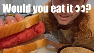 Рецепт сэндвича с запрещенным мясом моего дедушки ￼и я его ем