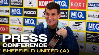 SURPRISE GIFT FOR JAVI 🍷 | Sheffield United Pre-Match Press Conference