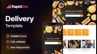 Meally - A marketplace for restaurants - A template for Bubble.io