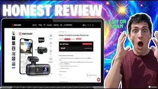 Redtiger F9 Dash Cam Review + Installation | Front/Rear Video, Features & Value