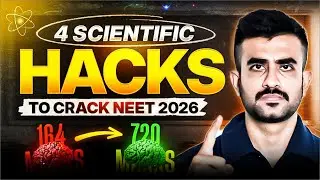 Stop Studying Wrong! Use These 4 NEET Hacks