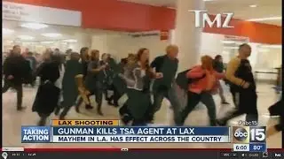 Gunman opens fire at LAX TSA checkpoint
