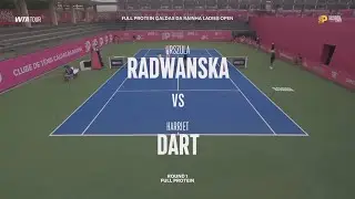 Urszula Radwanska (POL) vs Harriet Dart (GBR) -  Game, Set and Match Point