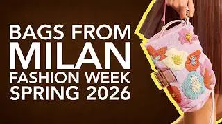 Лучшие дизайнерские сумки с Недели моды в Милане Весна 2026