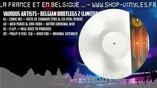 VARIOUS ARTISTS - BELGIAN BOOTLEGS 2 (Limited Edition) [MILKY WHITE] (BB02WHITE)