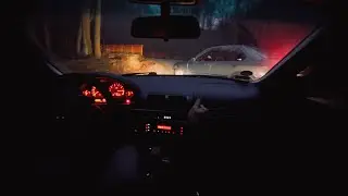 BMW E46 328i Forest drift pure sound POV