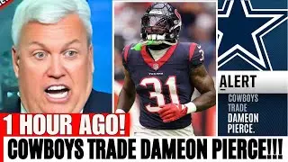 OMG! JUST CONFIRMED! COWBOYS TRADE PRO BOWL DAMEON PIERCE! 90$ MILLIONS! DALLAS COWBOYS NEWS TODAY!