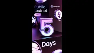 5 days to Testnet launch