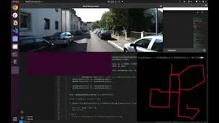 SuperPoint + OpticalFlow Monocular visual odometry