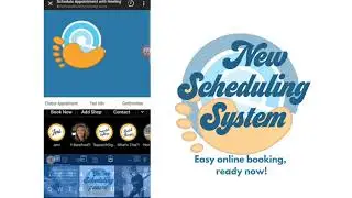 new Scheduling System at Heeling Sole