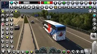 euro coach bus simulator 💥🤩|| new indonesia coach bus simulator - Android gameplay ‪#newgame