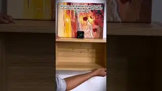 Utilizing A Digital Laser Level To Install A Wooden Wall Shelf Accurately