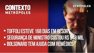 AO VIVO: Toffoli em resort: R$ 548 mil com seguranças /Mortes em UTI /Caminhada de Nikolas Ferreira