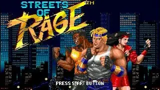 SEGA Genesis Classics Streets Of Rage 1 STAGE 4 (Blaze)