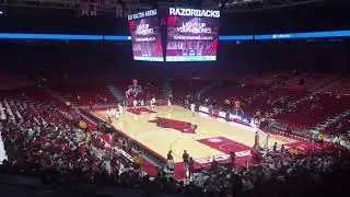 Timelapse video of Bud Walton Arena filling up for Minnesota game