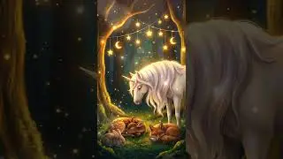 Magical Forest Lullaby 🌲 Unicorn Guardian & Deep Sleep Music