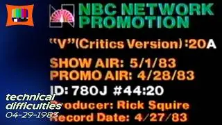 NBC technical difficulties - 04-29-1983