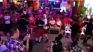 Burns Night Celebration Scottish Dance