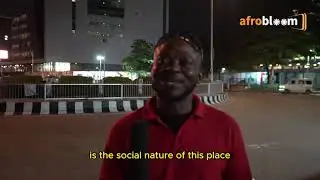 VICTORIA ISLAND AND LEKKI PHASE 1 NIGHTLIFE AREA VIEW