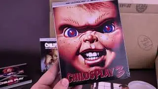 Scream Factory Child's Play 1-3 + 5 Posters + 2 Slipcovers Unboxing! @TheReviewSpot