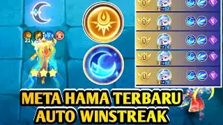 META HAMA TERBARU||COMMANDER MIYA+VALENTINE||OP PARAH BOSSS||MAGIC CHESS GOGO UPDATE TERBARU 