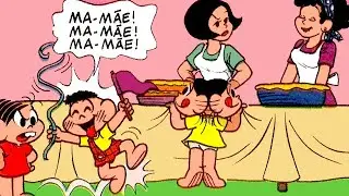 AS M&Atilde;ES COZINHEIRAS DA TURMA | QUADRINHOS DA TURMA DA M&Ocirc;NICA