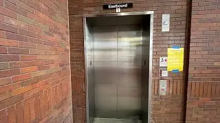 Schindler Heights Hydraulic Elevator #1 At The Rahway Train Station In Rahway New Jersey (3/22/2024)