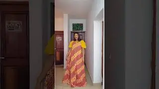 Robe wax || ANKARA DRESS STYLE #zamakalefashion #latestafricaprint #africanclothing