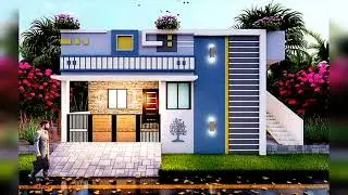 #small house elevation disgen @single #story #house #elevation #disgen @home front look disgen