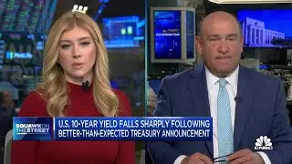 U.S. 10-year yield falls sharply following better-than-expected Treasury announcement