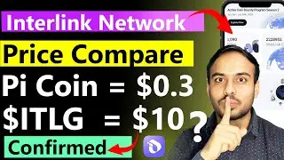 Interlink Vs Pi Network Price | Interlink Network New Update | Interlink Listing | Interlink Price 😮