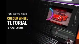 how to make color wheel edit in after effects | color wheel template [free project file]